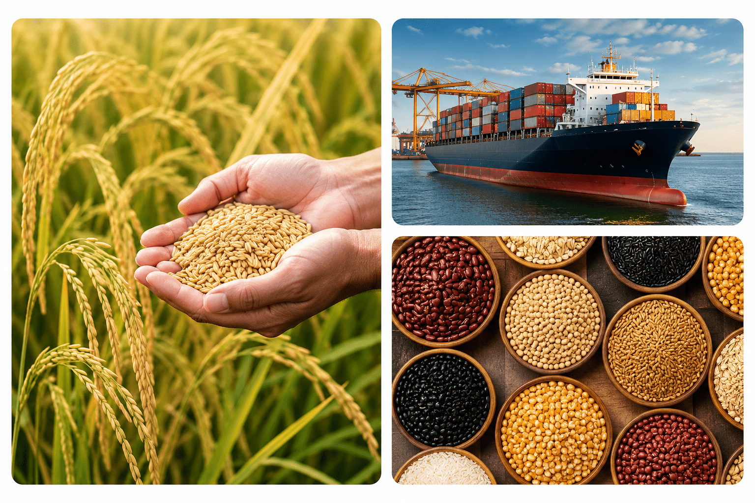 Grains, shipping and agricultural commodities